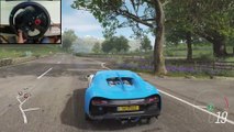 Bugatti Chiron 2018 - Forza Horizon 4 | Logitech g29 gameplay (Steering Wheel   Paddle Shifter)