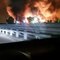 Enorme incendio in un deposito ad Andria