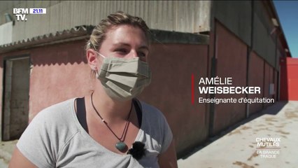 Cette enseignante d'équitation se souvient du moment où elle a appris la mort d'un cheval dont elle s'occupait