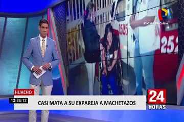 Huacho: sujeto ataca con machete a expareja por no querer retomar relación amorosa