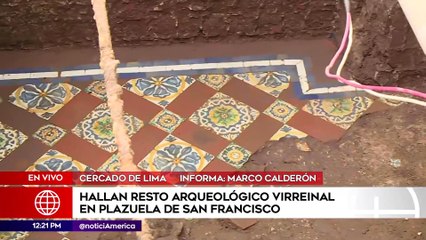 Hallan restos arqueológico virreinal en Plazuela de San Francisco | Edición Mediodía (HOY)