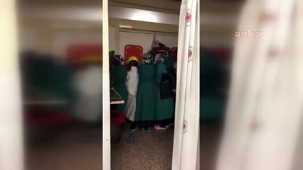 Sağlık çalışanları şiddetten böyle kaçtı