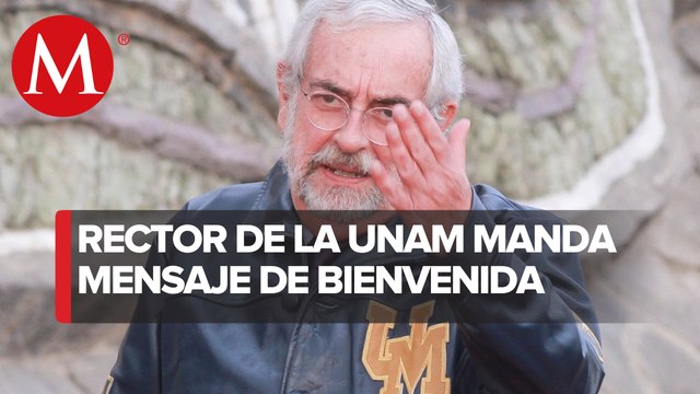 Graue da bienvenida a nuevos alumnos de la UNAM a ciclo escolar a distancia