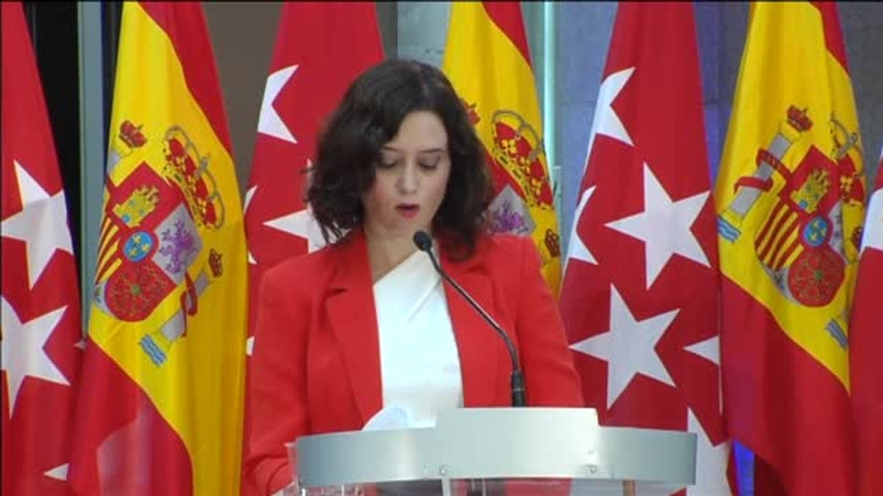 Díaz Ayuso: "Si tenemos una proyección preocupante en otras zonas de Madrid con respecto al virus también aplicaríamos medidas"