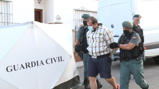 Concluye tras casi diez horas la tercera visita del detenido por la muerte de Manuela Chavero
