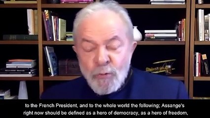 Lula da Silva  exige al Reino Unido la liberación de Assange