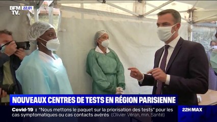 Covid-19: des nouveaux centres de tests ouvrent en région parisienne