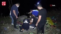 Alkollü şahıs 10 metreden kayalıklara düştü