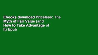 Ebooks download Priceless: The Myth of Fair Value (and How to Take Advantage of It) Epub