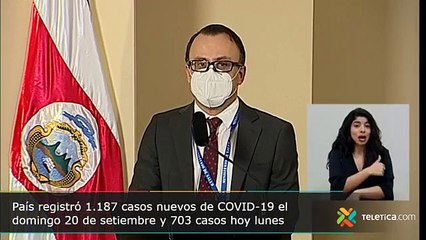 LIVE: Actualización sobre COVID-19 - Lunes 21 Setiembre 2020