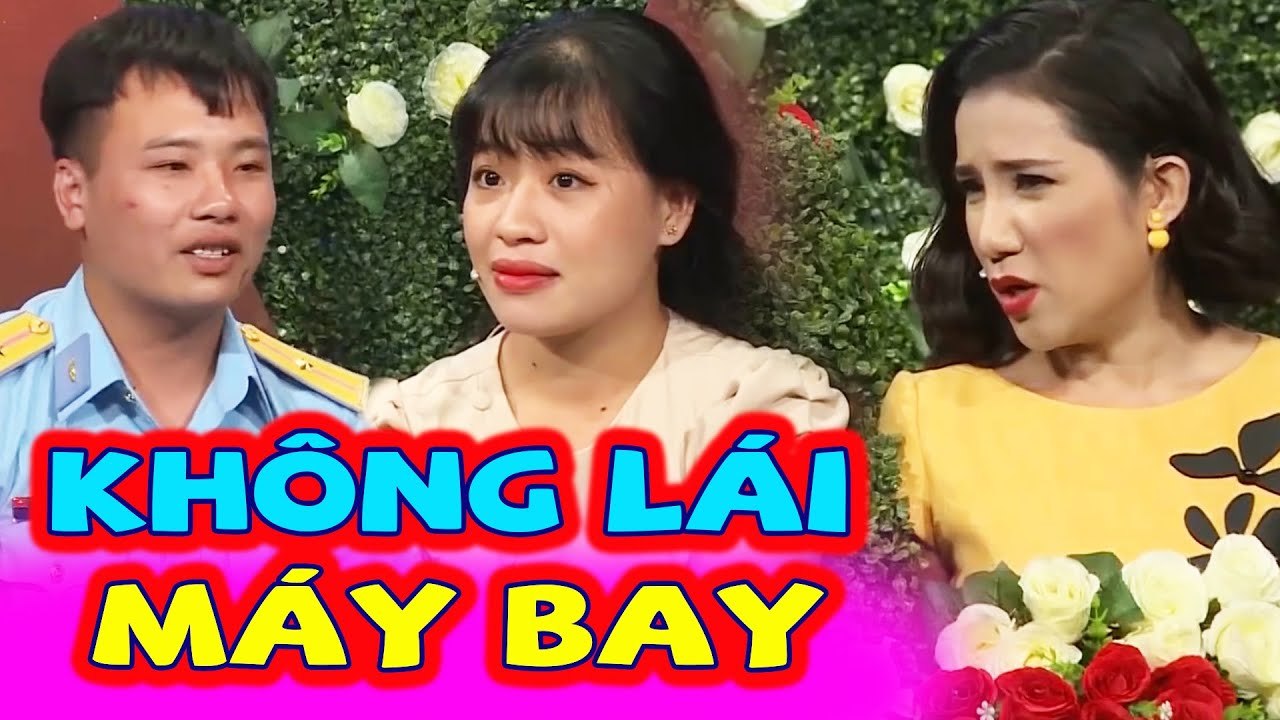 Chàng tuyên bố chắc nịch KHÔNG LÁI MÁY BAY khiến nàng mặt bí xị nhưng cái kết cực kỳ hài hước