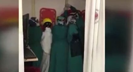 Sağlık çalışanları çığlık çığlığa