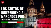 Los gritos de Independencia marcados por tragedias y polarización