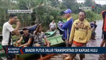 Banjir Lebih dari 1 Meter Rendam Ruas Jalan di Kapuas Hulu
