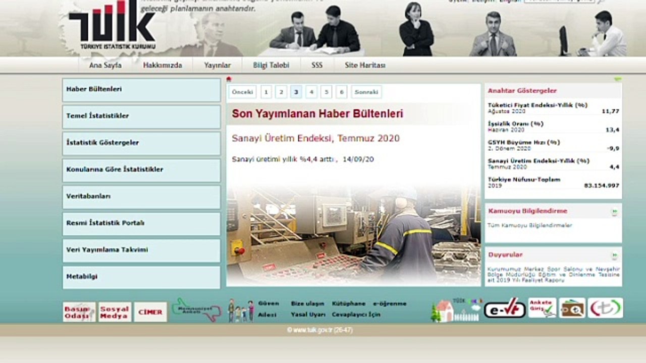 Sanayide çarklar dönmeye devam ediyor