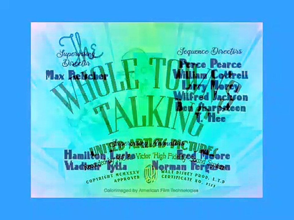 The Whole Town's Talking (1935) - Opening/Closing [1990 LASERDISC/VHS]