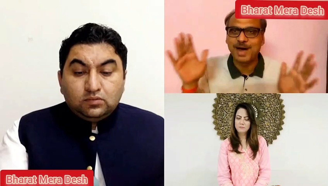 Arzoo Kazmi With Harshvardhan Tripati and Qamar Chima - Viral Debat on India Pakistan #Arzookazmi #HarshvardhanTripati #QamarChima