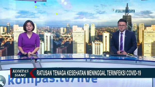 Ratusan Tenaga Kesehatan Meninggal Terinfeksi Covid-19