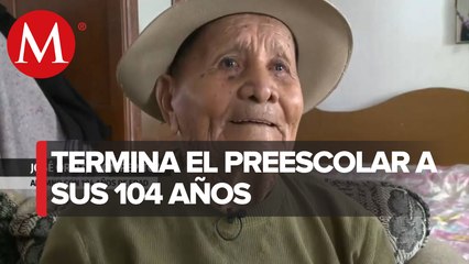 José Ortíz, el estudiante de 104 años que toma clases de Aprende en Casa II