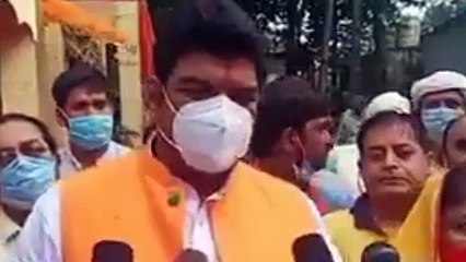 कांग्रेस से भाजपा में आए मंत्री की फिसली जुबान, अपनी ही पार्टी को कोसा, बोले- भाजपा नकली राम और भगवा के सहारे