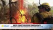 Des dizaines d'incendies ravagent la Californie, où plusieurs  personnes ont déjà trouvé la mort alors que les pompiers sont épuisés
