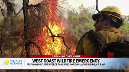 Des dizaines d'incendies ravagent la Californie, où plusieurs  personnes ont déjà trouvé la mort alors que les pompiers sont épuisés