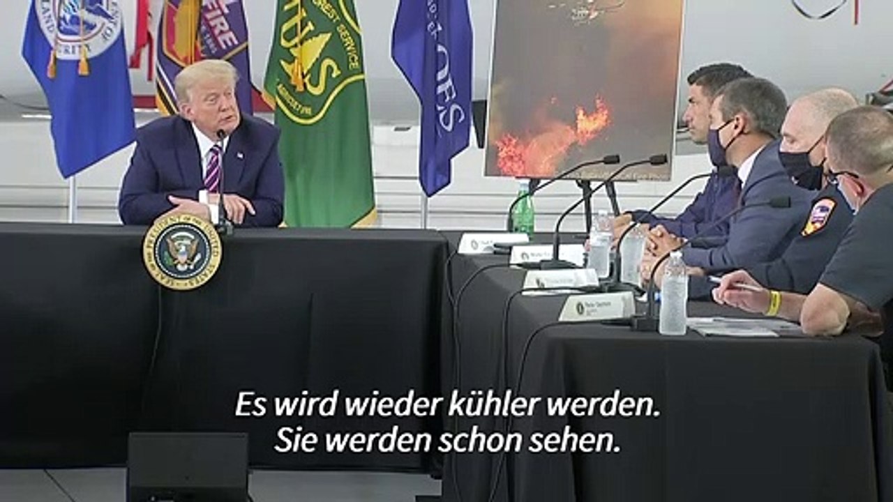 Trump leugnet abermals den Klimawandel