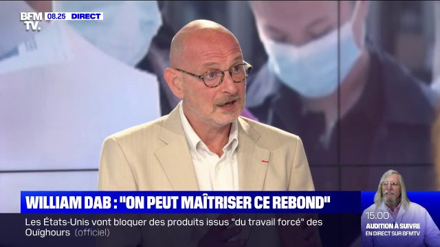 William Dab (ancien directeur général de la Santé) alerte sur un doublement des cas de Covid-19 tous les 14 jours
