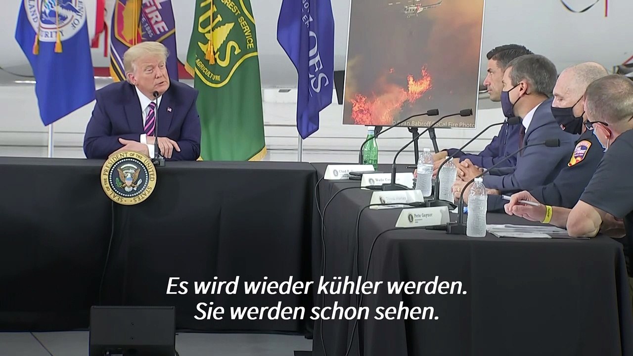 Trump leugnet abermals den Klimawandel