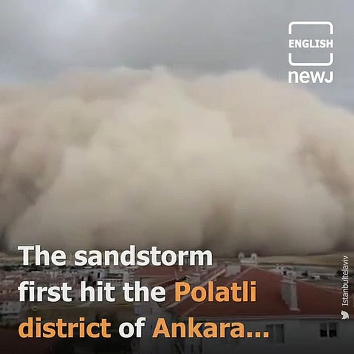 Apocalypse Now! Freak Sandstorm Engulfs Ankara.