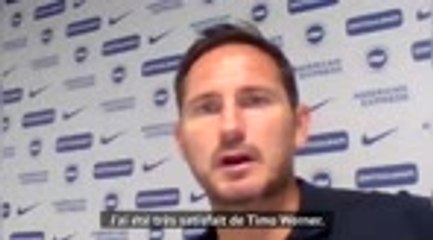 Chelsea - Lampard : "Werner sera une vraie menace"