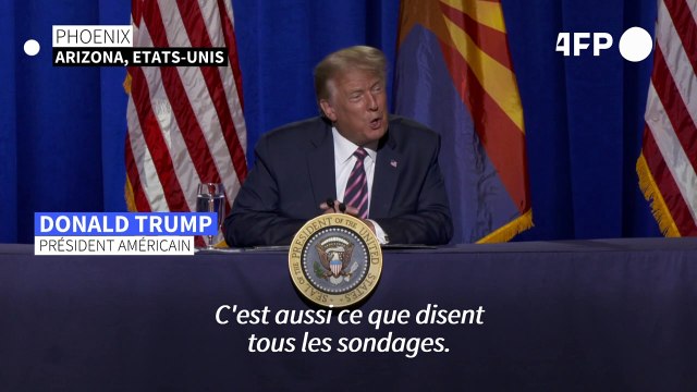 Trump raille Joe Biden, Sleepy Joe ( Joe l'Endormi )