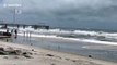 Strong waves and flooding in Alabama as Hurricane Sally strengthens to Category 2