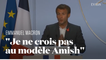 Macron défend la 5G et se moque du "modèle Amish" des écologistes