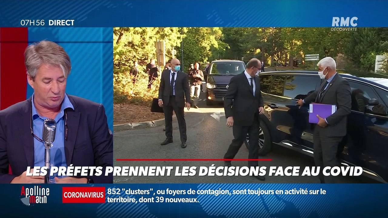 Nicolas Poincaré : Les préfets prennent les décisions face au Covid - 15/09