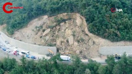 Bursa'da heyelan faciası: 1 kişi hayatını kaybetti