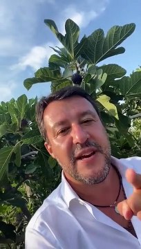 MATTEO SALVINI- FICHI PUGLIESI, CHE SPETTACOLO. FARE LA SPESA E UN ATTO POLITICO, COMPRIAMO ITALIANO