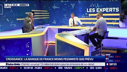 Les Experts : La Banque de France moins pessimiste que prévu concernant la croissance - 15/09