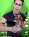 Fenomen Meriç İzgi'nin maymun videosuna, sosyal medyadan tepki yağdı