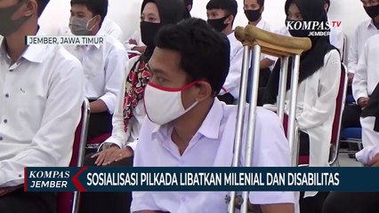 KPU Sosialisasi Pilkada Libatkan Kelompok Milenial dan Disabilitas