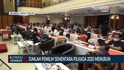 Jumlah Pemilih Sementara Pilkada Jember 2020 Menurun