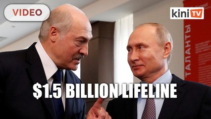 Putin throws $1.5 billion lifeline to Belarus leader
