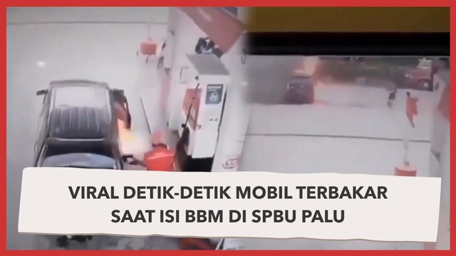 Detik-detik Mobil Terbakar saat Isi BBM di SPBU, Aksi Pengemudi Jadi Sorotan