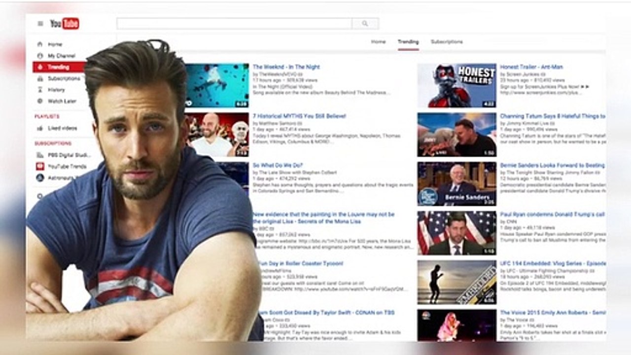 Chris Evans Responds to his leaked photo on Instagram