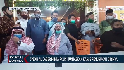 Syekh Ali Jaber Minta Polisi Tuntaskan Kasus Penusukan Dirinya