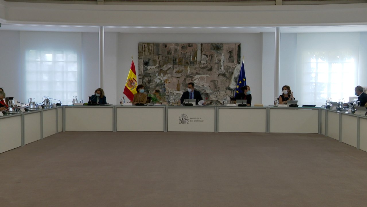 Sánchez preside el Consejo de Ministros