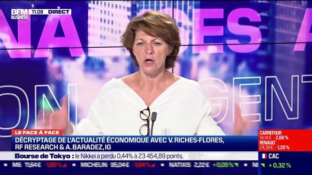 Alexandre Baradez VS Véronique Riches-Flores: Comment expliquer les incertitudes liées à l'inflation ? - 15/09