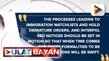 Sen. Sotto, kinuwestiyon ang hindi pagsama kay Sec. Duque at del Rosario sa mga inirekomendang sampahan ng reklamo; DOJ, nilinaw na initial findings pa lang ito at hindi pa nagtatapos ang imbestigasyon