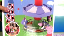 Peppa Pig Fairground Ride Amusement Park with Merry-go-round Tiovivo Nickelodeon by FunToys