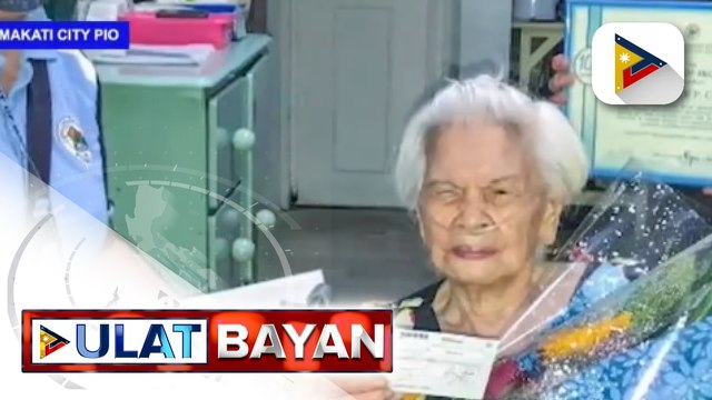 EXPRESS BALITA: Anim na centenarians sa Makati, nakatanggap ng P100-K birthday cash gift; pagpapaganda sa Plaza Hugo sa Sta. Ana, Manila, puspusan; vet telemedicine, inilunsad sa Taguig City; Paraña-cash financial assistance, inilunsad sa Parañaque